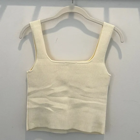 Reformation Julia Ribbed Sweater Tank – Size Small - Picture 4 of 5